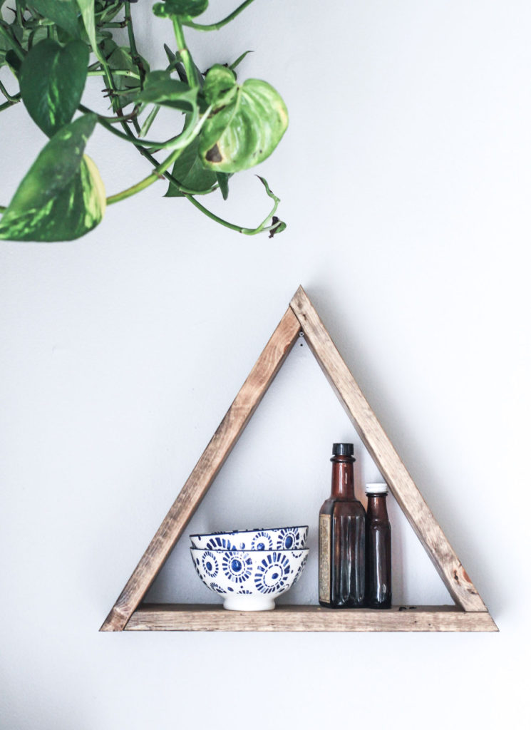 Triangle Wall Shelf