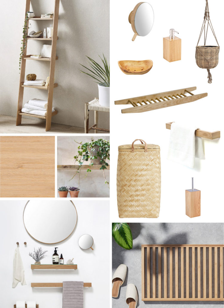 Wooden Accessories for a Natural & Sustainable Bathroom